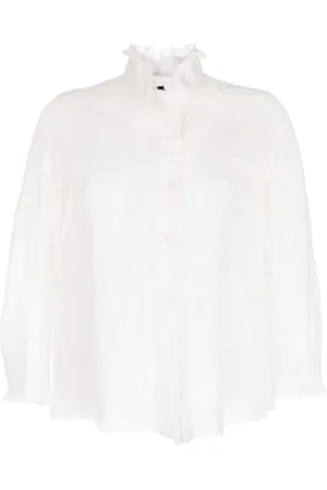SHIATZY CHEN Organza lace-overlay jacket