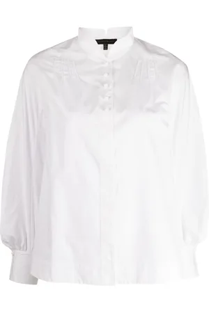 SHIATZY CHEN Knotted-button poplin shirt