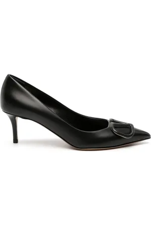 VALENTINO GARAVANI VLogo 60mm leather slingback pumps