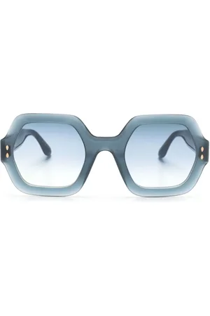Isabel Marant Ely hexagonal-frame sunglasses