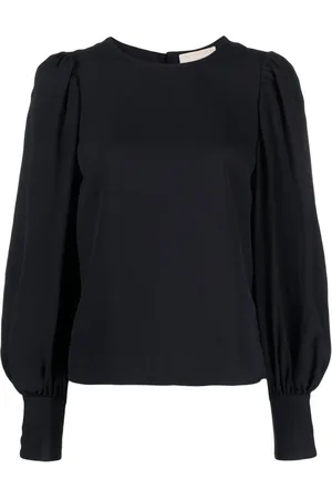 ULLA JOHNSON Lilliana round-neck blouse