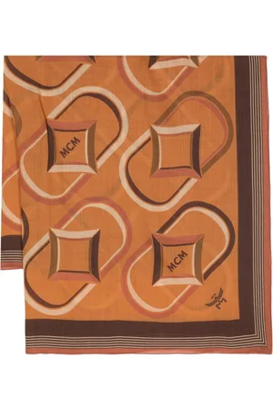 MCM Diamond Monogram wool scarf
