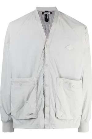 Spoonyard Logo-appliqué V-neck jacket