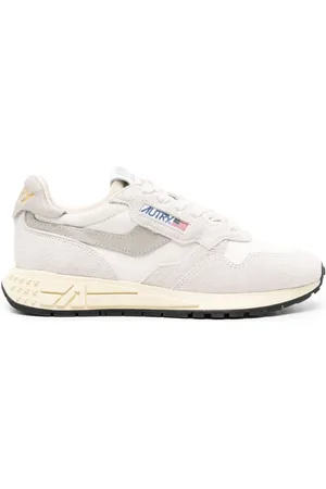Autry Reelwind panelled suede sneakers