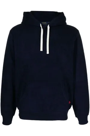 Ralph Lauren Embroidered-logo fleece hoodie