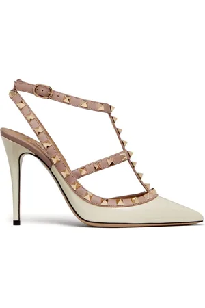 VALENTINO GARAVANI Rockstud 100mm caged pumps