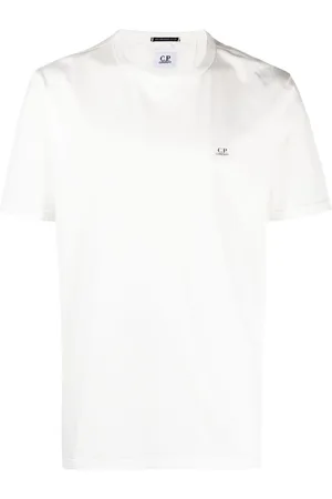 C.P. Company Logo-patch cotton T-shirt
