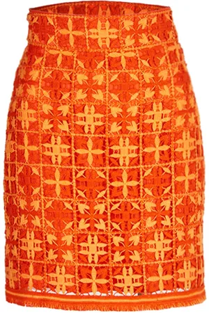 Silvia Tcherassi Idalia crochet-knit miniskirt