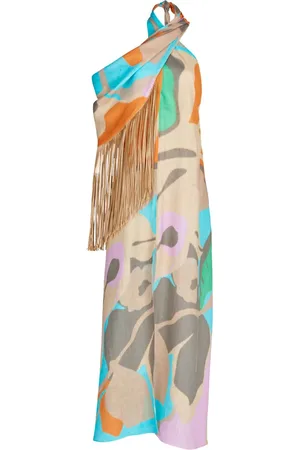 Silvia Tcherassi Florence organic-linen maxi tunic dress