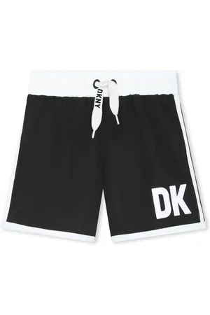 DKNY Logo-print swim shorts