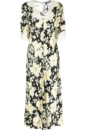 RIXO London Simone floral-print midi dress