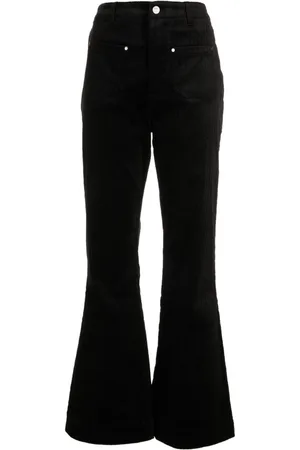 tout a coup Corduroy flared trousers