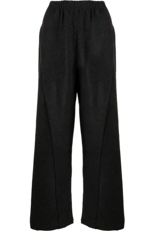 tout a coup Elasticated-waist wide-leg trousers