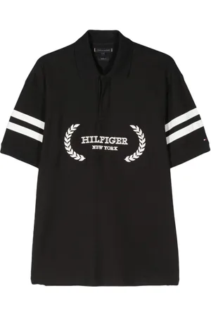 Tommy Hilfiger Monotype Stripe cotton polo shirt