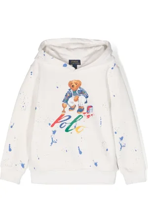 Ralph Lauren Teddy Bear-print cotton hoodie