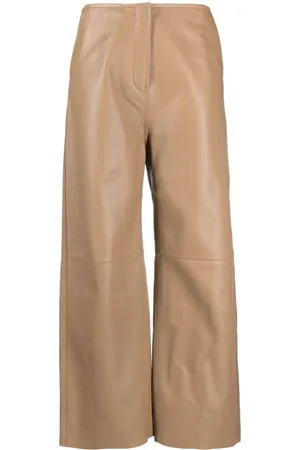 Totême Paneled leather trousers