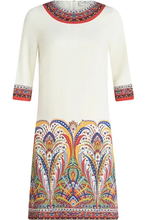Etro Paisley-print cady dress