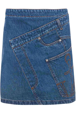 J.W.Anderson Twisted denim miniskirt