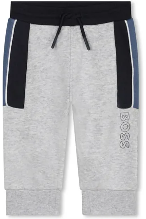 HUGO BOSS Logo-print drawstring track pants