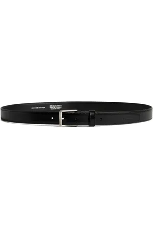 Dsquared2 Logo-debossed leather belt
