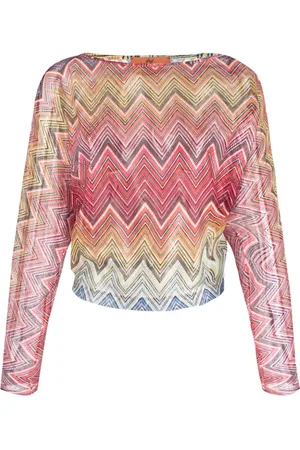 Missoni Zigzag-pattern long-sleeved T-shirt