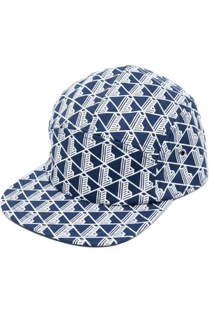 Lacoste Monogram-print cotton cap