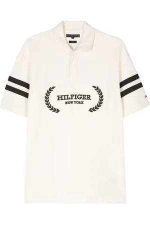Tommy Hilfiger Monotype Stripe cotton polo shirt