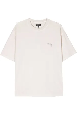 STUSSY Lazy logo-print T-shirt