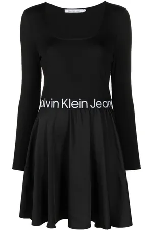 Calvin Klein long-sleeve Sweater Dress - Farfetch