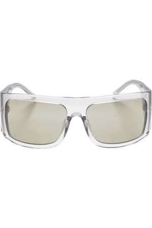 The Attico X Linda Farrow Andre oversize sunglasses