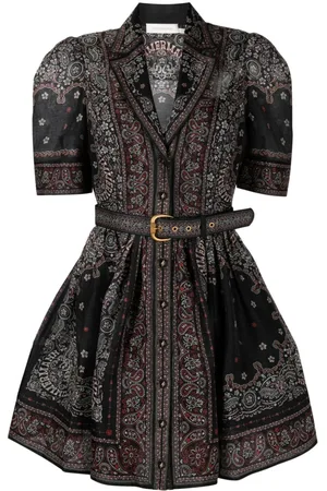 ZIMMERMANN Matchmaker bandana-print mini dress