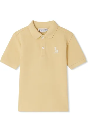 BONPOINT Logo-embroidered cotton polo top