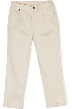 Marlo Slim-cut turn-up trousers