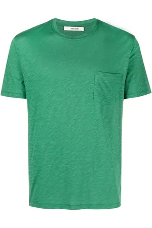 Zadig & Voltaire Mélange-effect cotton T-shirt