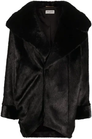 Saint Laurent Faux-fur short coat