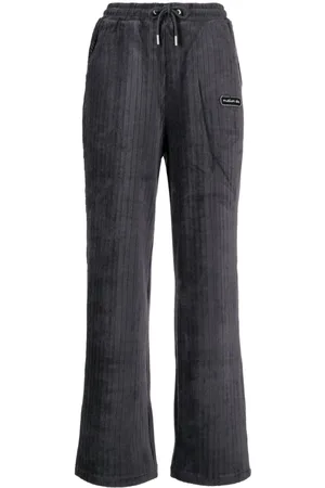 Musium Div. Wide-leg ribbed trousers