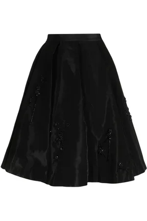 UNDERCOVER Embroidered high-waisted skirt