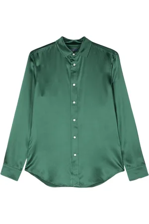Ralph Lauren Long-sleeved silk shirt