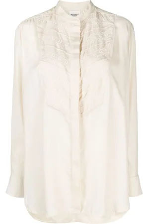 Marant Etoile Britten embroidered-detail shirt