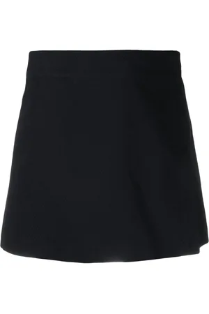 Chloé Layered cotton miniskirt