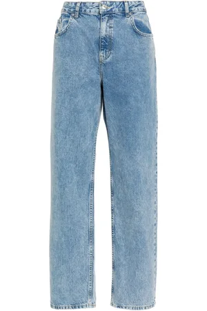 Moschino Straight-leg cotton jeans