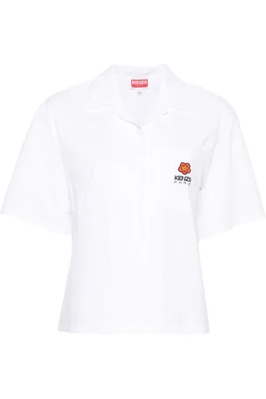 Kenzo Boke Flower cropped shirt