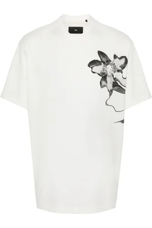 Y-3 X Adidas floral-print T-shirt