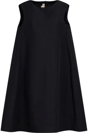 Marni Flared cotton midi dress
