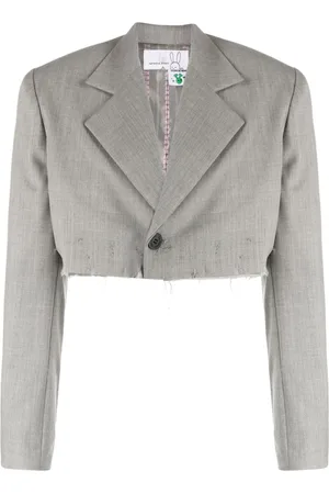 Natasha Zinko Peak-lapels cropped blazer