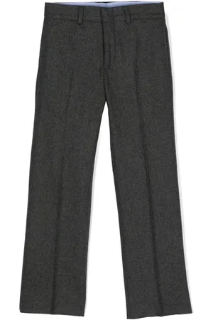 Ralph Lauren Mélange felted-wool trousers