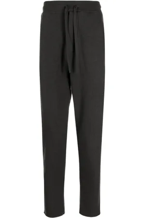 TRANSIT Drawstring virgin-wool track pants
