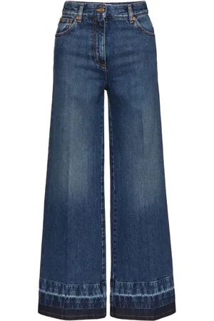 VALENTINO GARAVANI High-rise wide-leg jeans