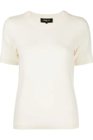 Paule Ka Crew-neck fine-knit top