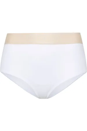 Palm Angels High-waisted logo-tape briefs